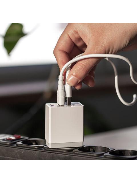 D-BUGG CARGADOR DE PARED DB-PD64 65W 9V 2 X USB-C - Imagen 3