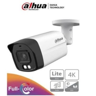 DAHUA HACHFW1809TLMALED CAMARA BULLET 4K FULL COLOR- 8 MEGAPIXELES- LENTE DE 2.8MM- 106 GRADOS DE APERTURA- MICROFONO INTEGRADO- 40 IR