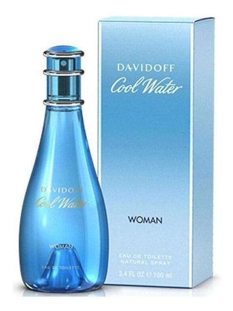DAVIDOFF COOL WATER EDT 100ML PARA MUJER - Imagen 4
