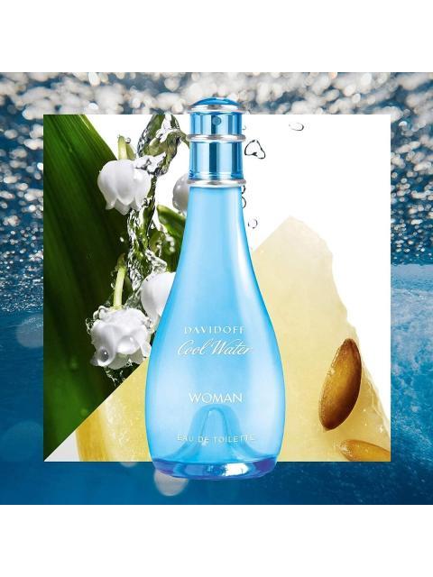 DAVIDOFF COOL WATER EDT 100ML PARA MUJER - Imagen 8