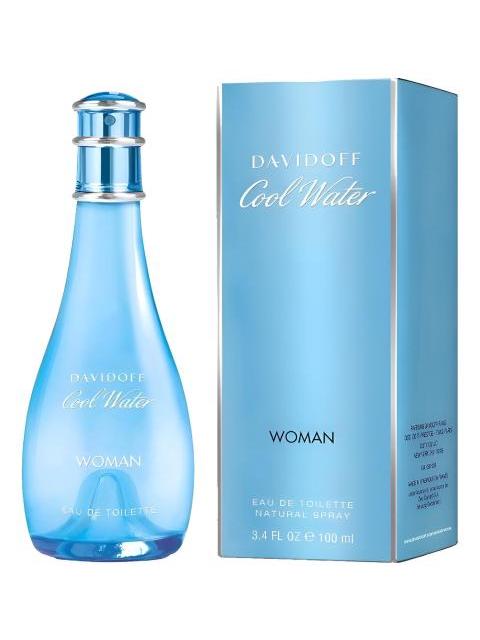 DAVIDOFF COOL WATER WOMAN 100ML EDT