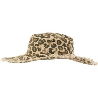 DE LONA DESHILADO ESTAMPADO LEOPARDO ANIMAL PRINT HOLLY LAND