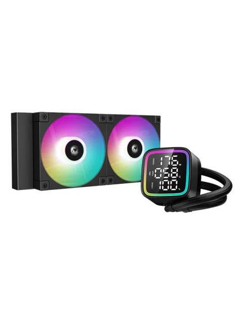 DEEPCOOL LD240 ENFRIAMIENTO LIQUIDO PARA CPU 2X 120MM HASTA 2400RPM NEGRO