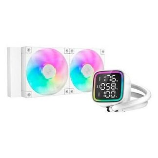 DEEPCOOL LD240 WH ENFRIAMIENTO LIQUIDO PARA CPU 2X 120MM HASTA 2400RPM BLANCO
