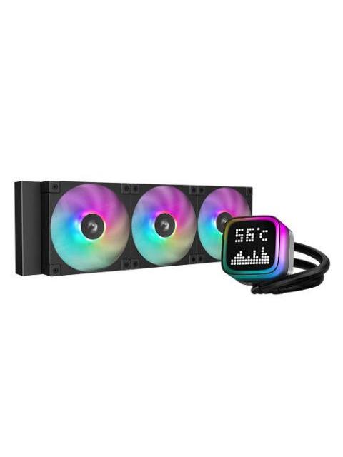 DEEPCOOL LP360 ENFRIAMIENTO LIQUIDO PARA CPU 3X 120MM HASTA 2400RPM NEGRO