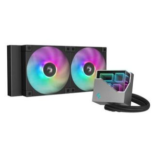 DEEPCOOL LT240 ENFRIAMIENTO LIQUIDO PARA CPU 2X 120MM HASTA 2400RPM NEGRO