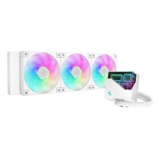 DEEPCOOL LT360 ARGB ENFRIAMIENTO LIQUIDO PARA CPU 3X 120MM HASTA 2400RPM BLANCO