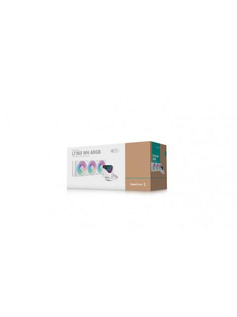 DEEPCOOL LT360 ARGB ENFRIAMIENTO LIQUIDO PARA CPU 3X 120MM HASTA 2400RPM BLANCO - Imagen 6