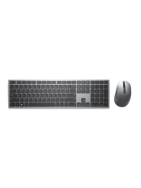 DELL KIT TECLADO Y MOUSE PREMIER KM7321W INGLES 580AJIX. COLOR GRIS TITAN USB INALAMBRICO BLUETOOTH-RF MOUSE OPTICO 4000 DPI 7 BOTON RUEDA DE D