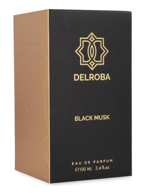 DELROBA BLACK MUSK EAU DE PARFUM 100 ML PERFUME HOMBRE FRESCO - Imagen 4