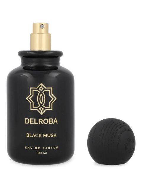 DELROBA BLACK MUSK EAU DE PARFUM 100 ML PERFUME HOMBRE FRESCO - Imagen 5