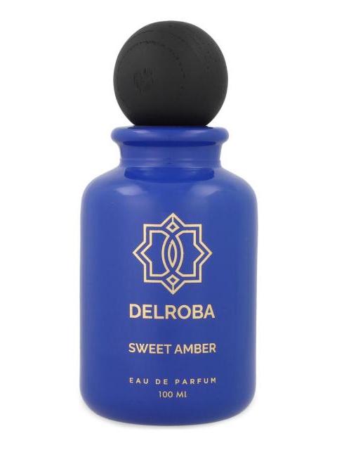 DELROBA SWEET AMBER EAU DE PARFUM 100ML FRAGANCIA UNISEX ORIENTAL AMBARADA