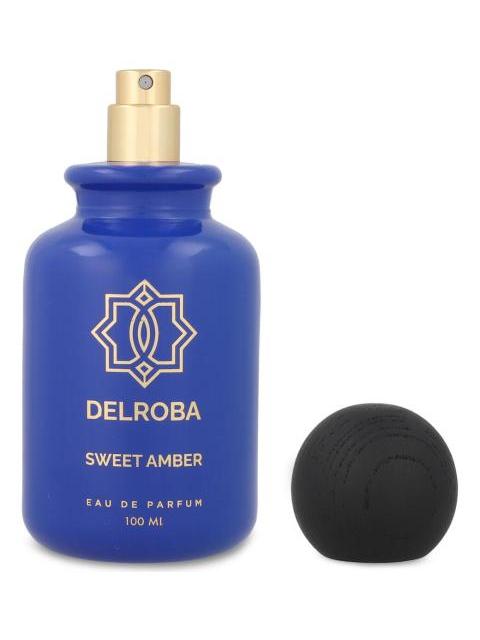 DELROBA SWEET AMBER EAU DE PARFUM 100ML FRAGANCIA UNISEX ORIENTAL AMBARADA - Imagen 3
