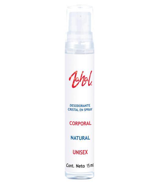 DESODORANTE CRISTAL EN SPRAY CORPORALNATURAL UNISEX 240ML ZAHAL