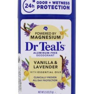 DESODORANTE VAINILLA Y LAVANDA 71G DR TEALS