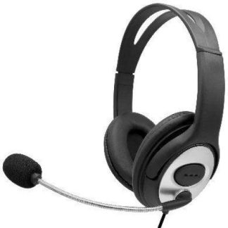DIADEMA GAMER BROBOTIX ALAMBRICA USB 2M NEGRO 263953