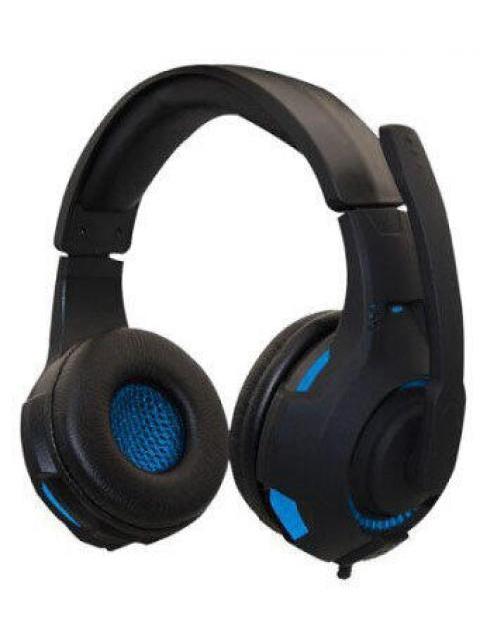 NACEB AUDIFONOS GAMER NA-0304A ALAMBRICO 3.5MM NEGRO-AZUL - Imagen 2