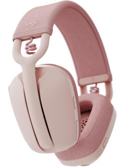 LOGITECH AUDIFONOS CON MICROFONO ZONE VIBE 100 BLUETOOTH INALAMBRICO ROSA - Imagen 5