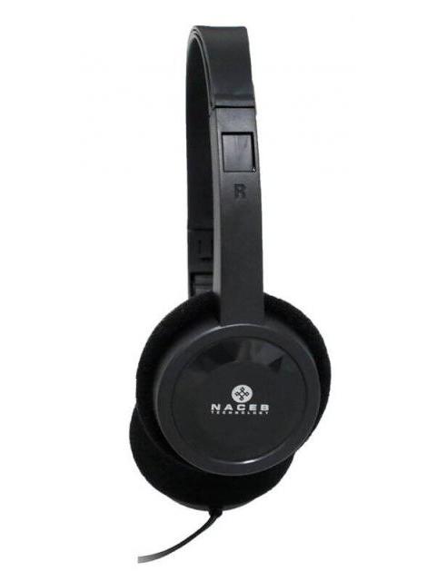 NACEB AUDIFONOS GAMER NA-0316 ALAMBRICO 1.5 METROS 3.5MM NEGRO - Imagen 2