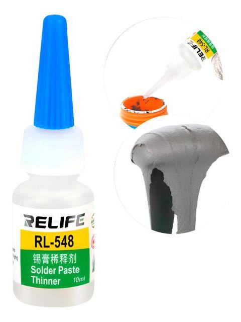 DILUYENTE LIQUIDO PARA PASTA DE SOLDADURA ESTAñO 10 ML BLANCO