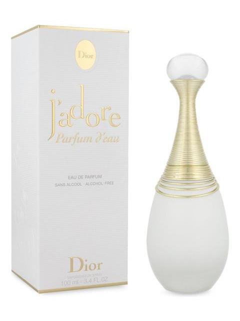 DIOR JADORE PARFUM DEAU EAU DE PARFUM FLORAL 100ML LIBRE DE ALCOHOL