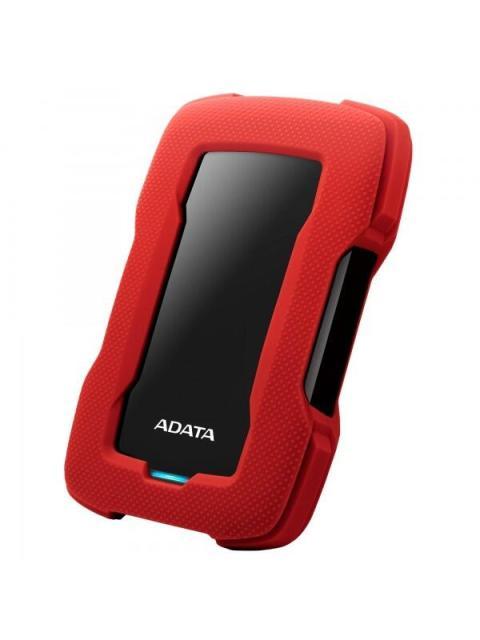 DISCO DURO EXTERNO ADATA HD330 2.5 1TB USB 3.1 ROJO-NEGRO A PRUEBA DE GOLPES - PARA MAC-PC - Imagen 2