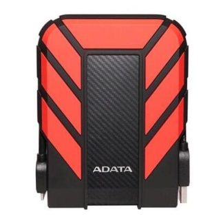 DISCO DURO EXTERNO ADATA HD710 PRO 2.5 1TB USB 3.0 NEGRO-ROJO A PRUEBA DE AGUA Y GOLPES - PARA MAC-PC