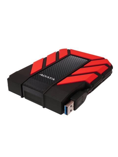 DISCO DURO EXTERNO ADATA HD710 PRO 2.5 1TB USB 3.0 NEGRO-ROJO A PRUEBA DE AGUA Y GOLPES - PARA MAC-PC - Imagen 3