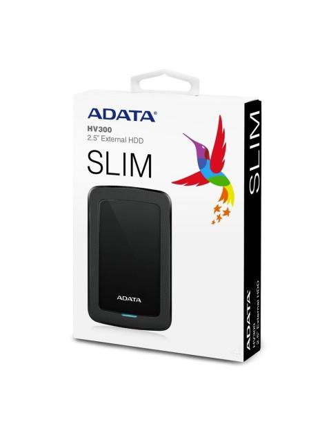 DISCO DURO EXTERNO ADATA HV300 2.5 2TB USB 3.1 NEGRO - PARA MAC-PC - Imagen 3