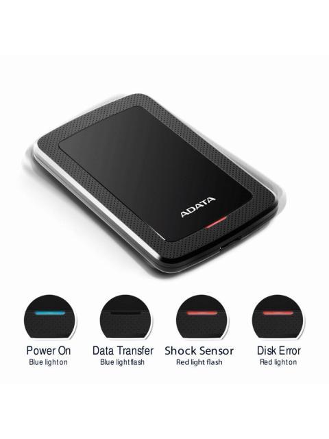 DISCO DURO EXTERNO ADATA HV300 2.5 2TB USB 3.1 NEGRO - PARA MAC-PC - Imagen 5