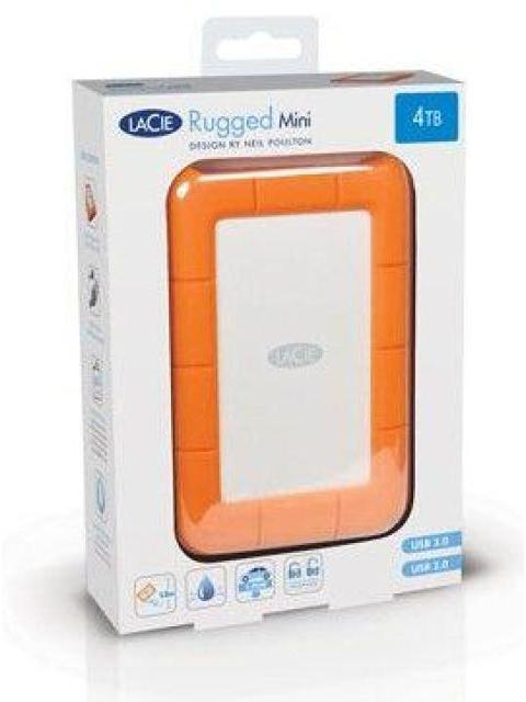 DISCO DURO EXTERNO LACIE RUGGED MINI 4TB 2.5 USB 3.0 WATERPROOF - Imagen 8