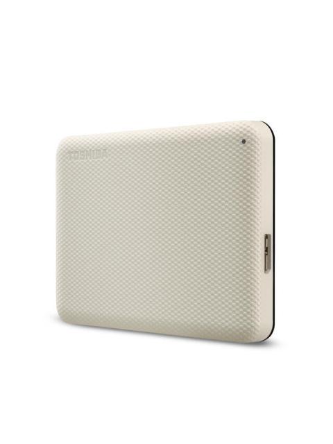 DISCO DURO EXTERNO TOSHIBA CANVIO ADVANCE V10 2.5 1TB USB 3.0 BLANCO PARA MAC-PC - Imagen 3