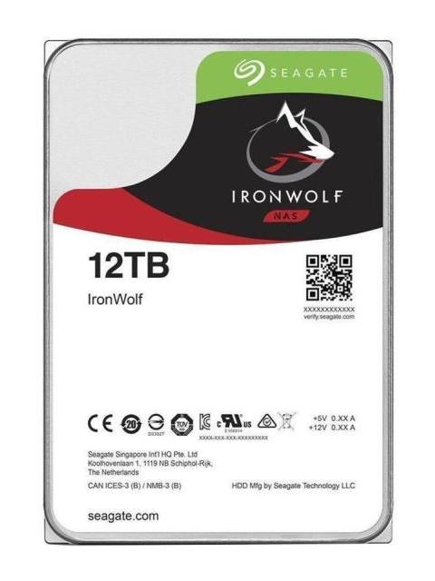 DISCO DURO PARA NAS SEAGATE IRONWOLF 3.5 DE 1 A 8 BAHIAS 12TB SATA III 6GBIT-S 7200RPM 256MB CACHE - Imagen 3