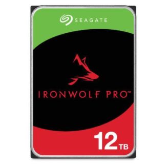 DISCO DURO PARA NAS SEAGATE IRONWOLF PRO 3.5 DE 1 A BAHIAS ILIMITADAS 12TB SATA III 6GBIT-S 7200RPM 256MB CACHE