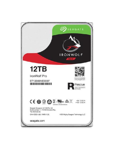DISCO DURO PARA NAS SEAGATE IRONWOLF PRO 3.5 DE 1 A BAHIAS ILIMITADAS 12TB SATA III 6GBIT-S 7200RPM 256MB CACHE - Imagen 4