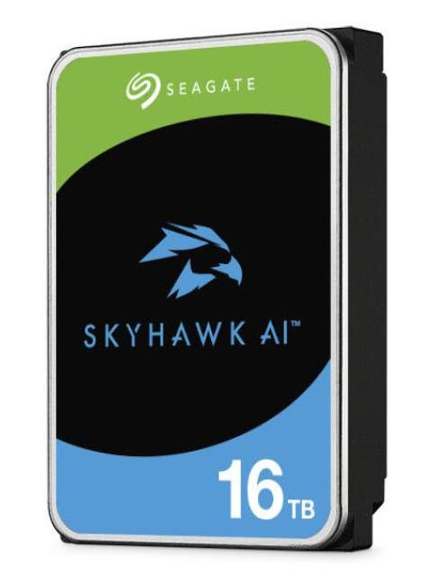 DISCO DURO PARA VIDEOVIGILANCIA SEAGATE SKYHAWK AI 3.5 16TB SATA III 6 GBIT-S 7200RPM 512MB CACHE