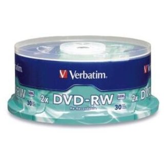 DISCO DVDR VERBATIM DVDRW 30 120 MIN