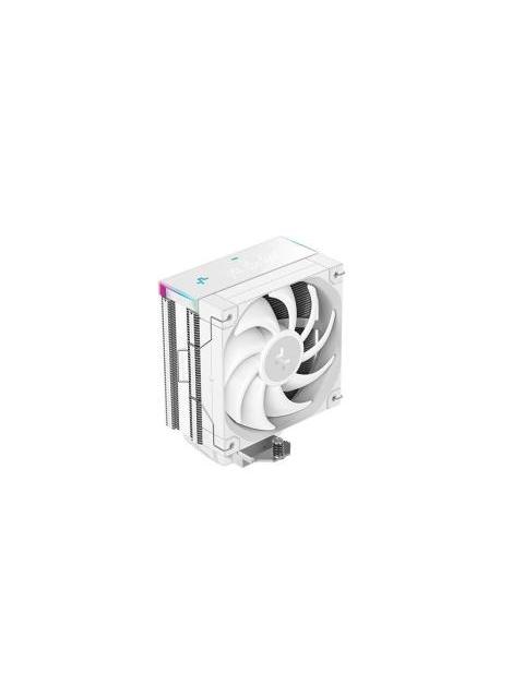 DISIPADOR GAMING DEEPCOOL AK400 DIGITAL PRO WH (RAK620WHAPMNG) ARGB 120MM 1750RPM SOCKET LGA 1851 1700- AM4 AM5 - Imagen 2