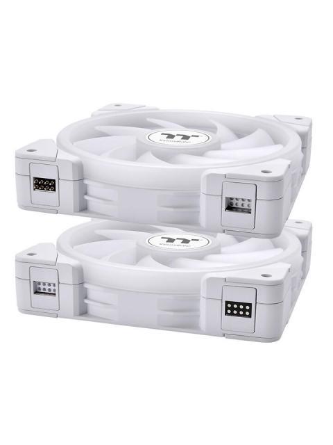 VENTILADOR THERMALTAKE SWAFAN EX12 ARGB SYNC 120MM 500 - 2000RPM BLANCO - 3 PIEZAS - Imagen 2