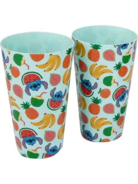 DISPENSADOR DE AGUA CON VASOS MULTICOLOR STITCH - Imagen 5