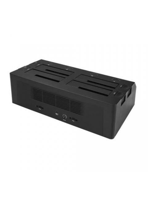 STARTECH DOCKING STATION SDOCK4U313 USB 3.1 1X USB 3.1 4 BAHIAS SATA 2.5-3.5 PARA SSD O DISCO DURO NEGRO - Imagen 2