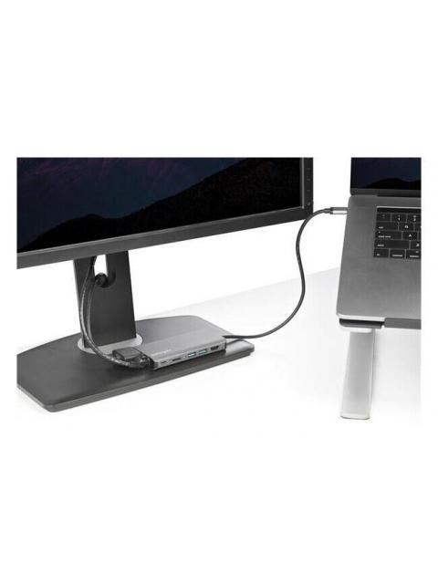 STARTECH  DOCKING STATION DKT30CHVAUSP USB-C 1X USB-C 2X USB 3.0 1X HDMI 1X VGA GRIS - Imagen 5