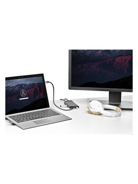 STARTECH DOCKING STATION DKT30CHVAUSP USB-C 1X USB-C 2X USB 3.0 1X HDMI 1X VGA GRIS - Imagen 7