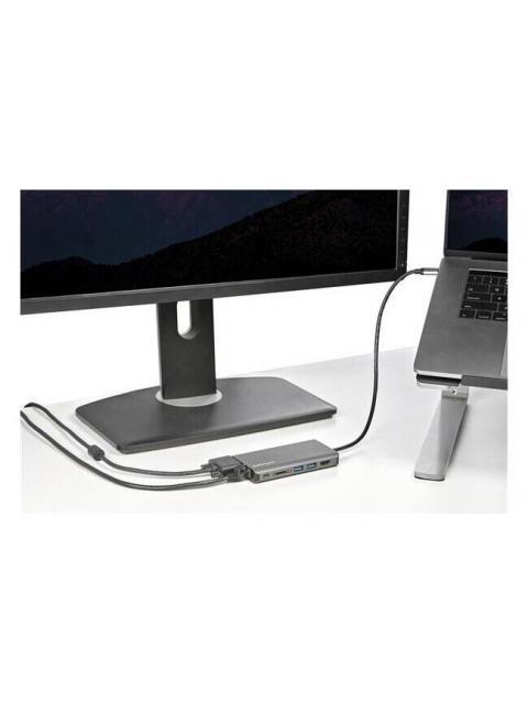STARTECH  DOCKING STATION DKT30CHVAUSP USB-C 1X USB-C 2X USB 3.0 1X HDMI 1X VGA GRIS - Imagen 6