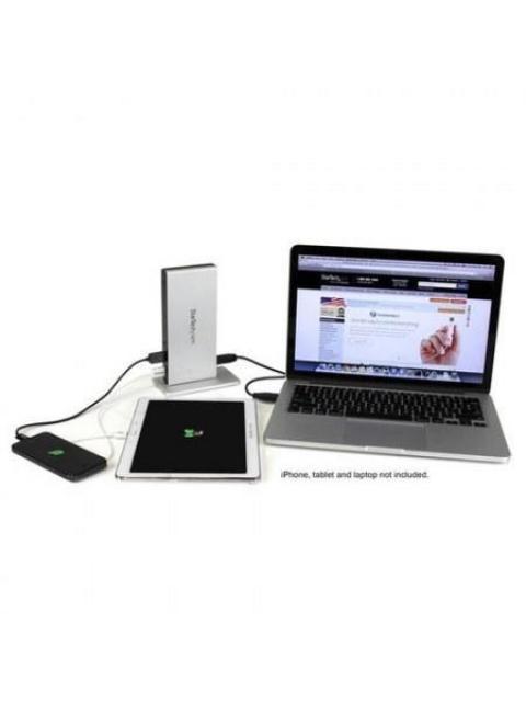 STARTECH REPLICADOR DE PUERTOS UNIVERSAL USB 3.0 PARA LAPTOP CON DVI DOBLE Y ETHERNET GIGABIT CON ADAPTADORES HDMI VGA - Imagen 6