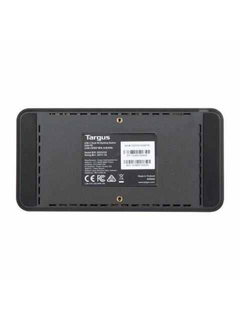 TARGUS DOCKING STATION DOCK310USZ USB 3X USB-A 2X USB-C 2X HDMI 1X RJ-45 NEGRO - Imagen 3