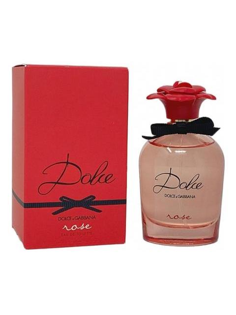 DOLCE & GABBANA DOLCE ROSE EAU DE TOILETTE 75 ML PARA MUJER