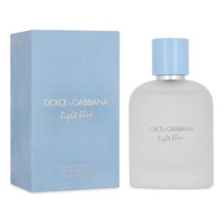 DOLCE & GABBANA LIGHT BLUE HOMME 100ML EDT SPRAY - CABALLERO