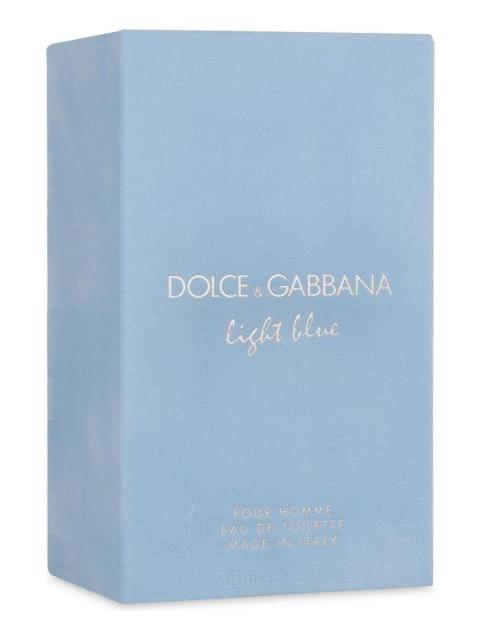DOLCE & GABBANA LIGHT BLUE HOMME 100ML EDT SPRAY - CABALLERO - Imagen 3