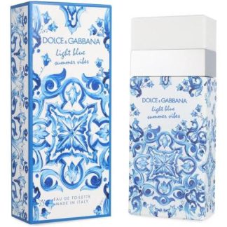 DOLCE & GABBANA LIGHT BLUE SUMMER VIBES 100ML EDT SPRAY - DA